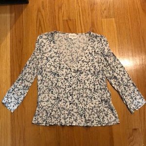 Sezane Anna Blouse Size 36/US 4